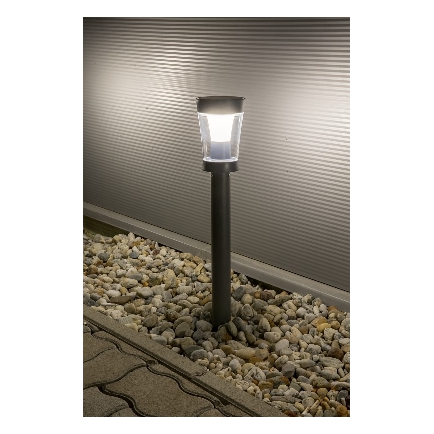 Rabalux - LED Solcellelampe LED/3W/3,7V IP65 antracit 2000 mAh