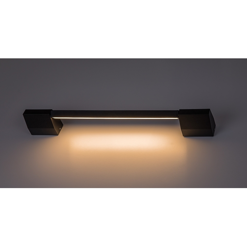 Rabalux - Udendørs væglampe LED/8W/230V IP54 59,5 cm sort