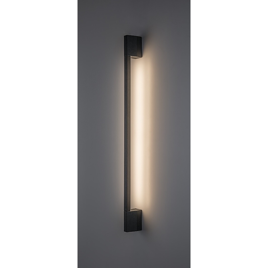 Rabalux - Udendørs væglampe LED/8W/230V IP54 59,5 cm sort