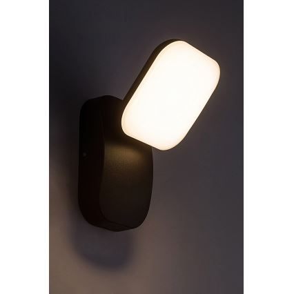 Rabalux - Udendørs LED væglampe LED/12W/230V IP44 sort