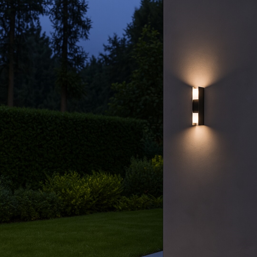 Rabalux - LED udendørs væglampe LED/13W/230V IP65 antracit