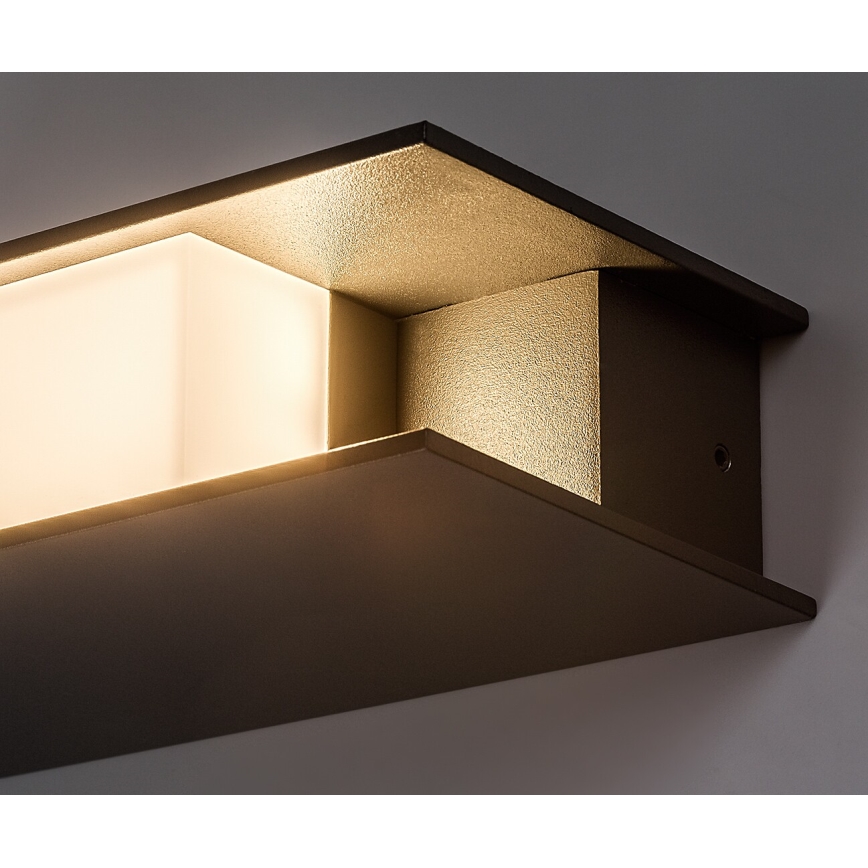 Rabalux - LED udendørs væglampe LED/13W/230V IP65 antracit