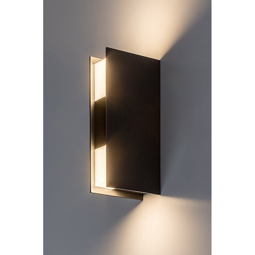 Rabalux - LED udendørs væglampe LED/13W/230V IP65 antracit