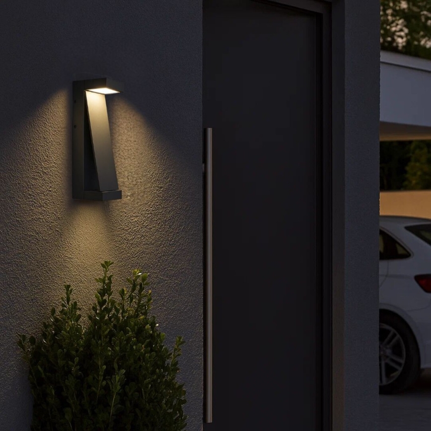 Rabalux - LED udendørs væglampe LED/13W/230V IP65 antracit