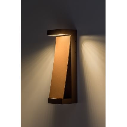 Rabalux - LED udendørs væglampe LED/13W/230V IP65 brun
