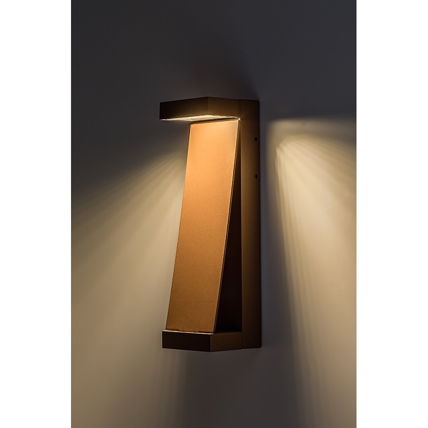 Rabalux - LED udendørs væglampe LED/13W/230V IP65 brun