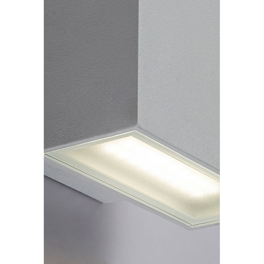 Rabalux - Udendørs LED væglampe LED/7W/230V IP54 hvid