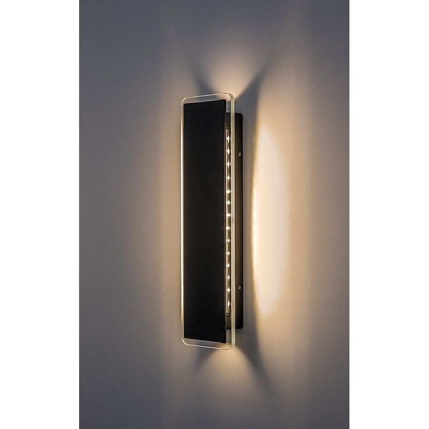 Rabalux - LED udendørs væglampe LED/18W/230V IP54 sort