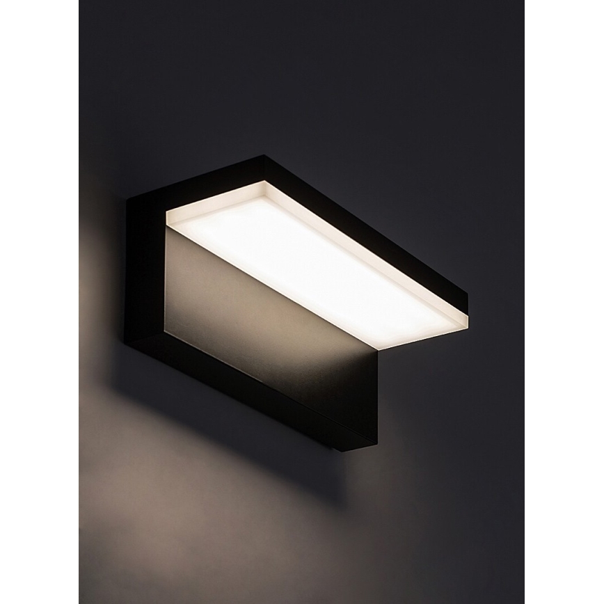 Rabalux - Udendørs LED væglampe LED/10W/230V IP54 sort