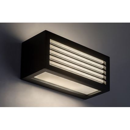 Rabalux - Udendørs LED væglampe LED/10W/230V IP54 sort