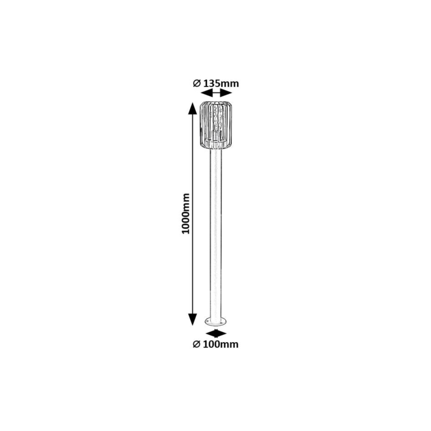 Rabalux - Udendørslampe 1xE27/40W/230V IP44