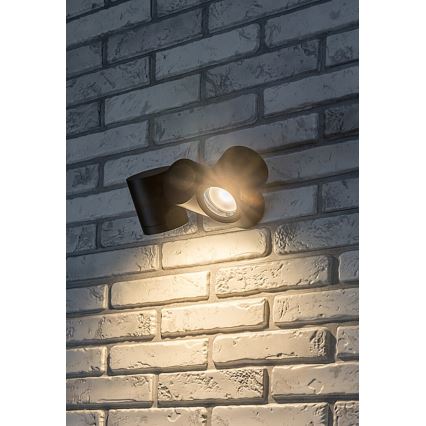 Rabalux - Udendørs væglampe 2xGU10/35W/230V IP44
