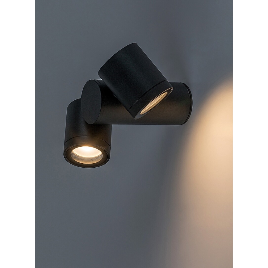 Rabalux - Udendørs væglampe 2xGU10/35W/230V IP44