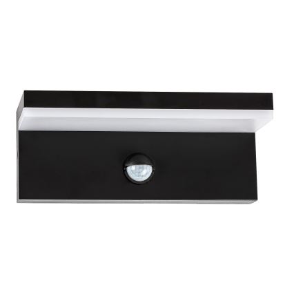 Rabalux - Udendørs LED væglampe med sensor LED/9W/230V 2700/4000/6500K IP54 sort