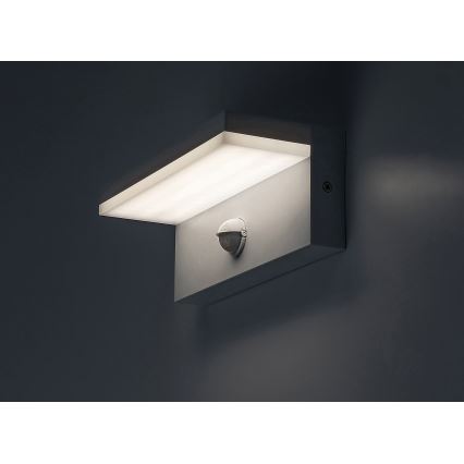 Rabalux - Udendørs  LED væglampe med sensor LED/9W/230V 2700/4000/6500K IP54 hvid
