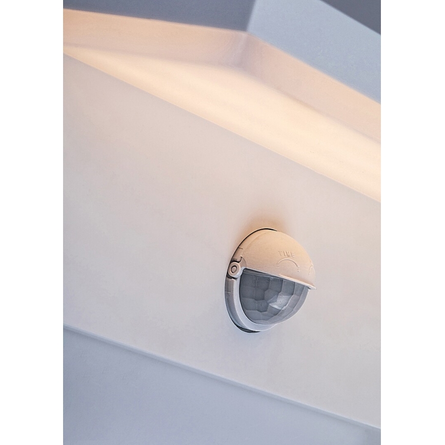 Rabalux - Udendørs  LED væglampe med sensor LED/9W/230V 2700/4000/6500K IP54 hvid