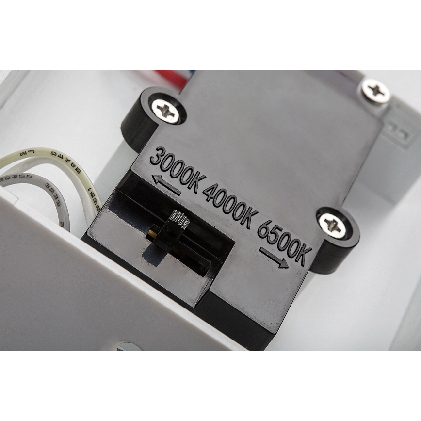 Rabalux - Udendørs  LED væglampe med sensor LED/9W/230V 2700/4000/6500K IP54 hvid