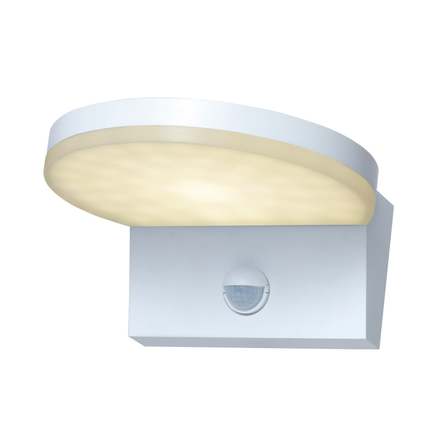 Rabalux - Udendørs LED væglampe med sensor LED/9W/230V 2700/4000/6500K IP54 hvid