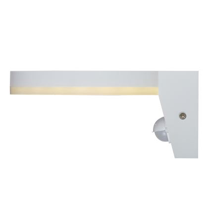 Rabalux - Udendørs LED væglampe med sensor LED/9W/230V 2700/4000/6500K IP54 hvid