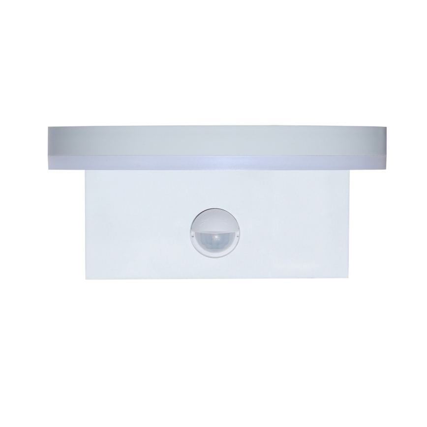 Rabalux - Udendørs LED væglampe med sensor LED/9W/230V 2700/4000/6500K IP54 hvid
