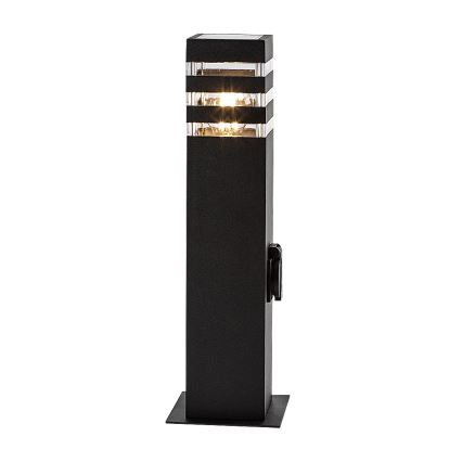 Rabalux - Udendørslampe med stik 1xE27/12W/230V IP44