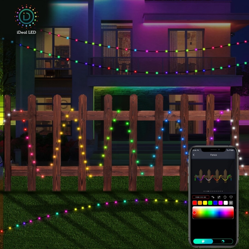 Rabalux - LED strip med RGB-farver LED/2,8W/5V 5 m IP44 WiFi + fjernbetjening