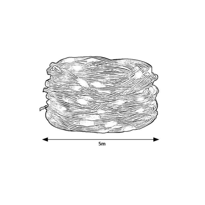 Rabalux - LED strip med RGB-farver LED/2,8W/5V 5 m IP44 WiFi + fjernbetjening