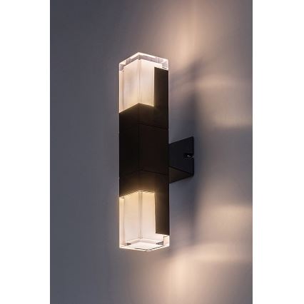 Rabalux - Udendørs LED væglampe LED/12W/230V 2700/4000/6000K IP54