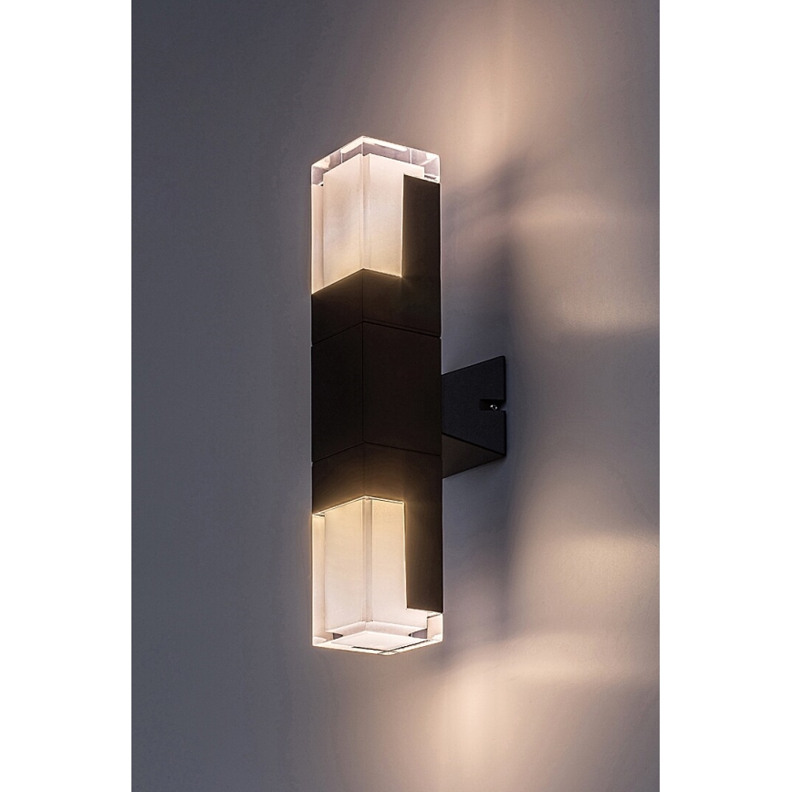 Rabalux - Udendørs LED væglampe LED/12W/230V 2700/4000/6000K IP54
