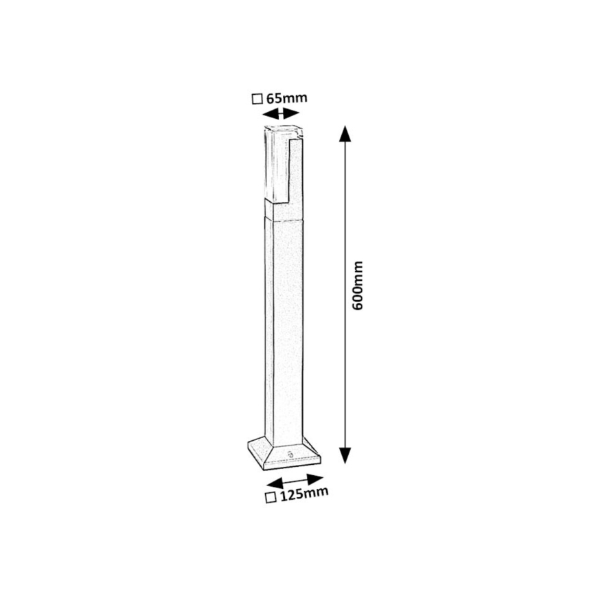 Rabalux - LED udendørslampe LED/7W/230V IP54