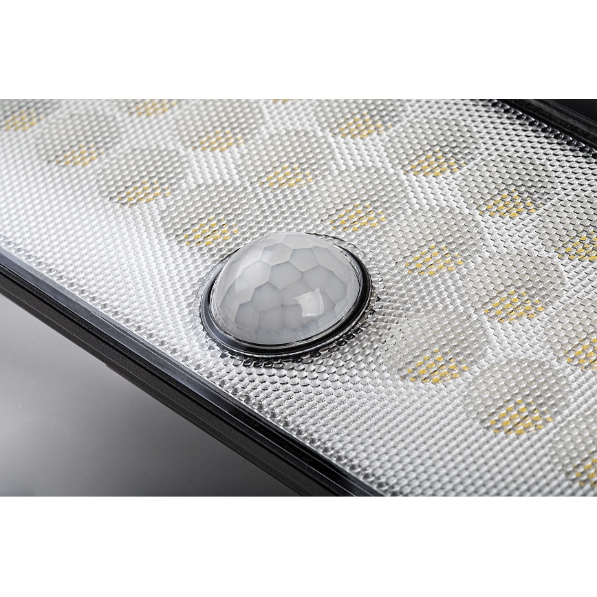 Rabalux - Soldrevet LED projektør med sensor LED/8W/3,7V 1800mAh IP65 + fjernbetjening