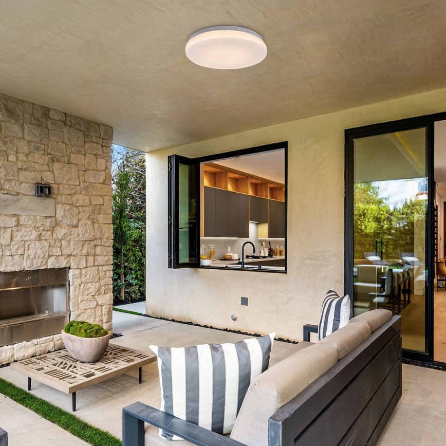 Rabalux - LED-loftlampe til badeværelse 12W/230V 3000/4000/6000K IP44 Ø 24 cm