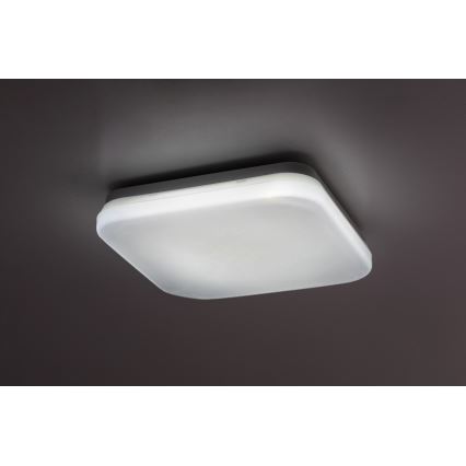 Rabalux - LED badeværelsesloftlampe LED/12W/230V 3000/4000/6000K IP44 24x24 cm