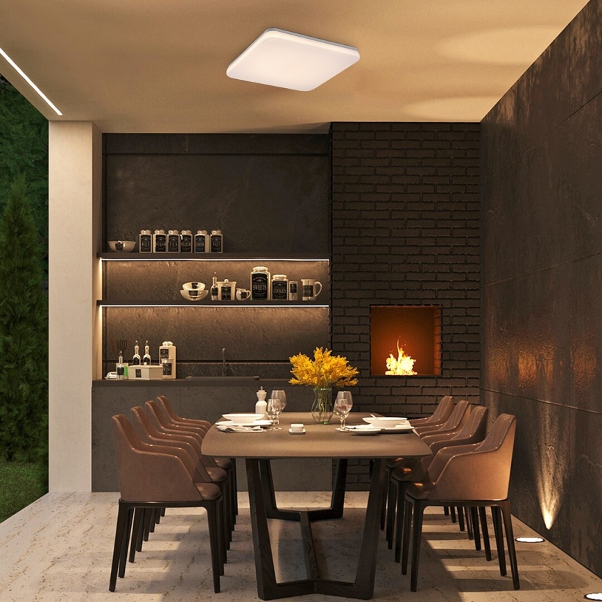 Rabalux - LED loftlampe til badeværelse LED/36W/230V 3000/4000/6000K IP44