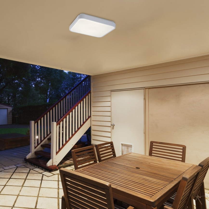 Rabalux - LED loftlampe til badeværelse med sensor LED/18W/230V 4000K IP44