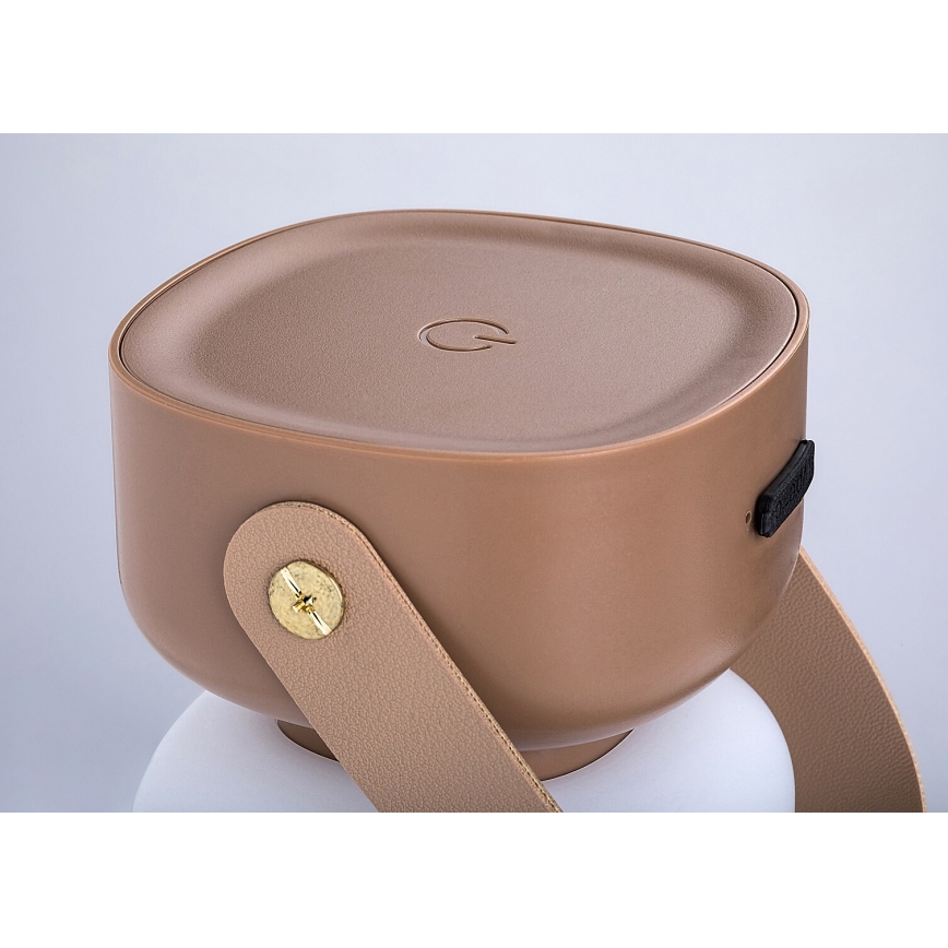 Rabalux - Udendørs LED bordlampe m. touch-funktion dæmpbar og genopladelig LED/3W/5V IP44 brun