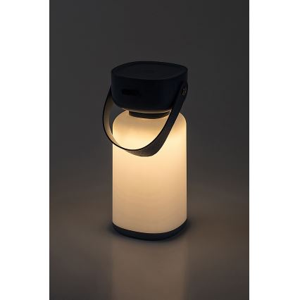 Rabalux - Udendørs LED bordlampe m. touch-funktion dæmpbar og genopladelig LED/3W/5V IP44 blå