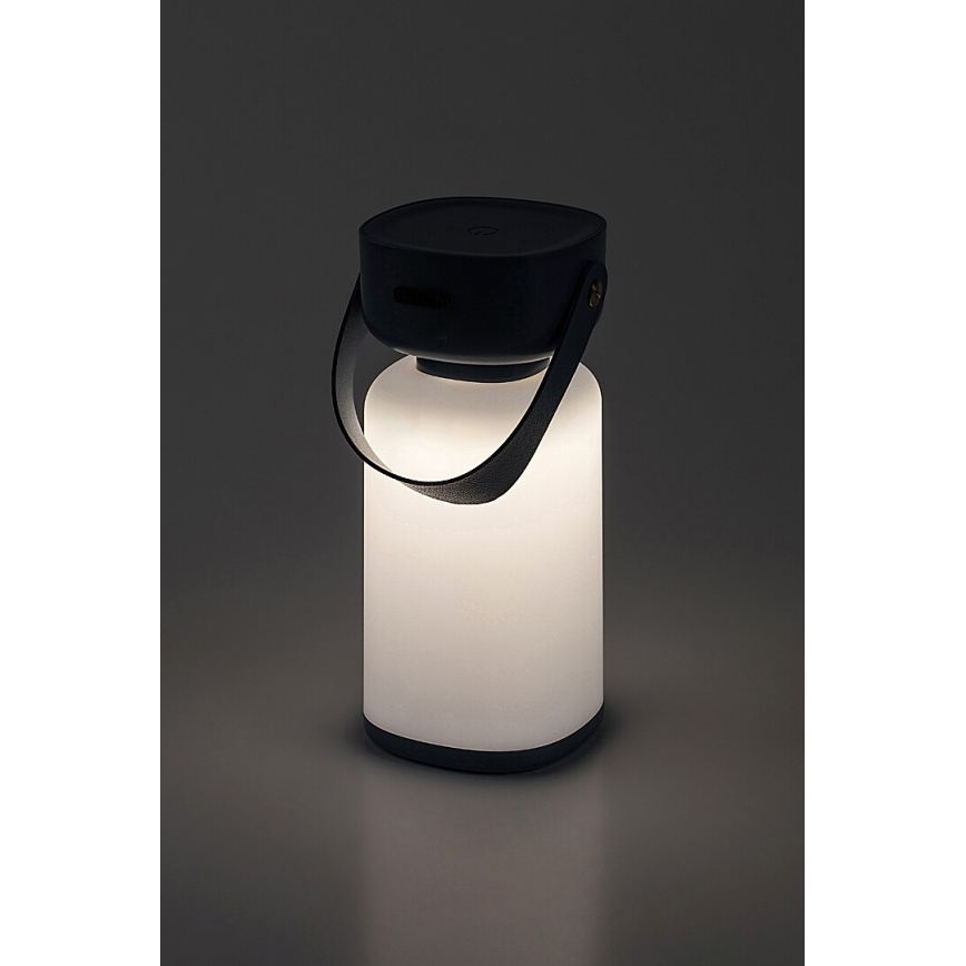 Rabalux - Udendørs LED bordlampe m. touch-funktion dæmpbar og genopladelig LED/3W/5V IP44 blå