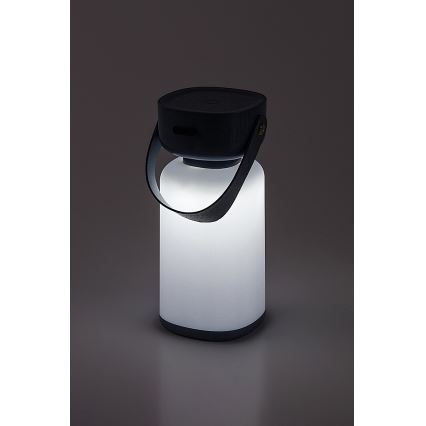 Rabalux - Udendørs LED bordlampe m. touch-funktion dæmpbar og genopladelig LED/3W/5V IP44 blå