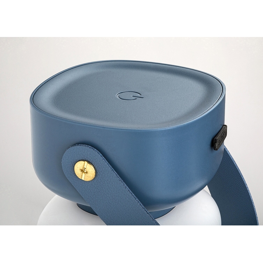 Rabalux - Udendørs LED bordlampe m. touch-funktion dæmpbar og genopladelig LED/3W/5V IP44 blå