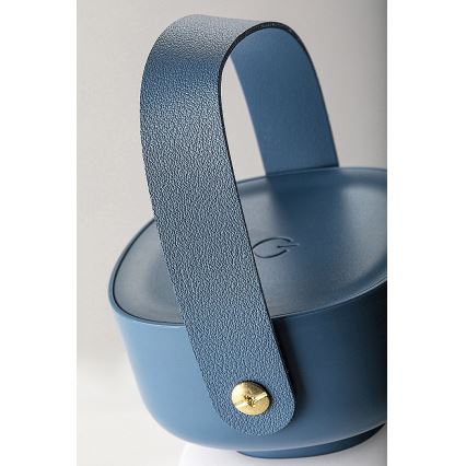 Rabalux - Udendørs LED bordlampe m. touch-funktion dæmpbar og genopladelig LED/3W/5V IP44 blå