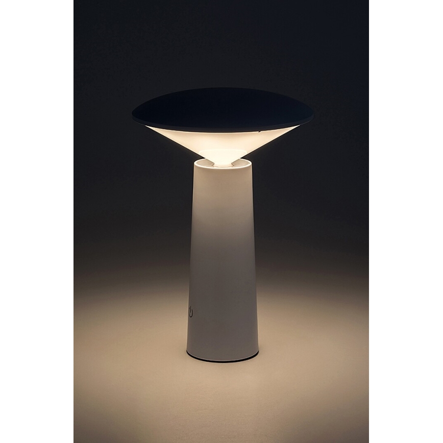 Rabalux - LED Genopladelig bordlampe m. touch-funktion dæmpbar POLPERRO LED/3W/3,7V 1200mAh hvid