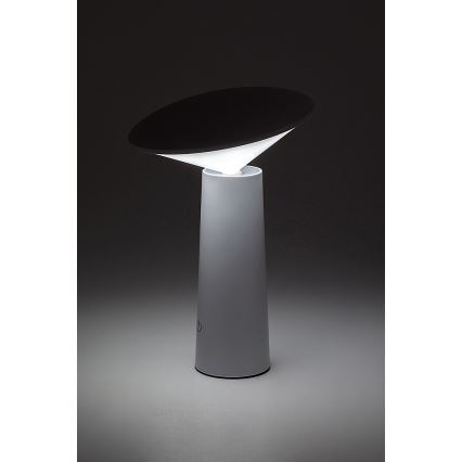 Rabalux - LED Genopladelig bordlampe m. touch-funktion dæmpbar POLPERRO LED/3W/3,7V 1200mAh hvid
