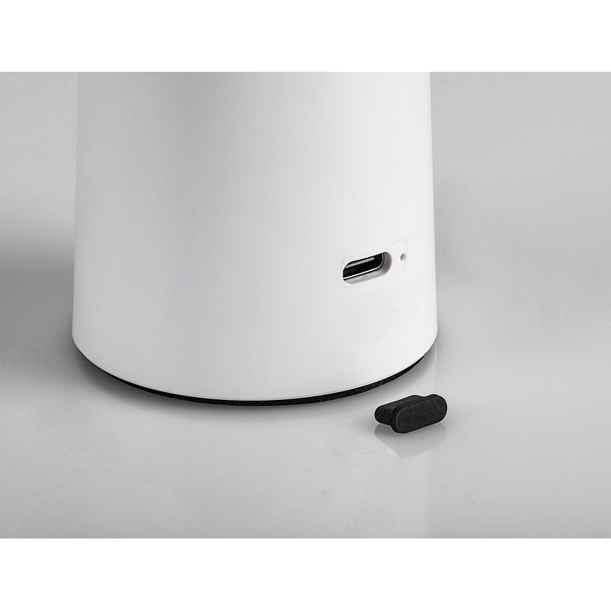 Rabalux - LED Genopladelig bordlampe m. touch-funktion dæmpbar POLPERRO LED/3W/3,7V 1200mAh hvid