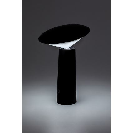 Rabalux - LED Genopladelig bordlampe m. touch-funktion dæmpbar POLPERRO LED/3W/3,7V 1200mAh sort