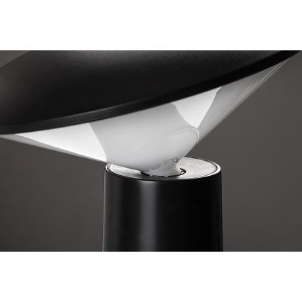 Rabalux - LED Genopladelig bordlampe m. touch-funktion dæmpbar POLPERRO LED/3W/3,7V 1200mAh sort