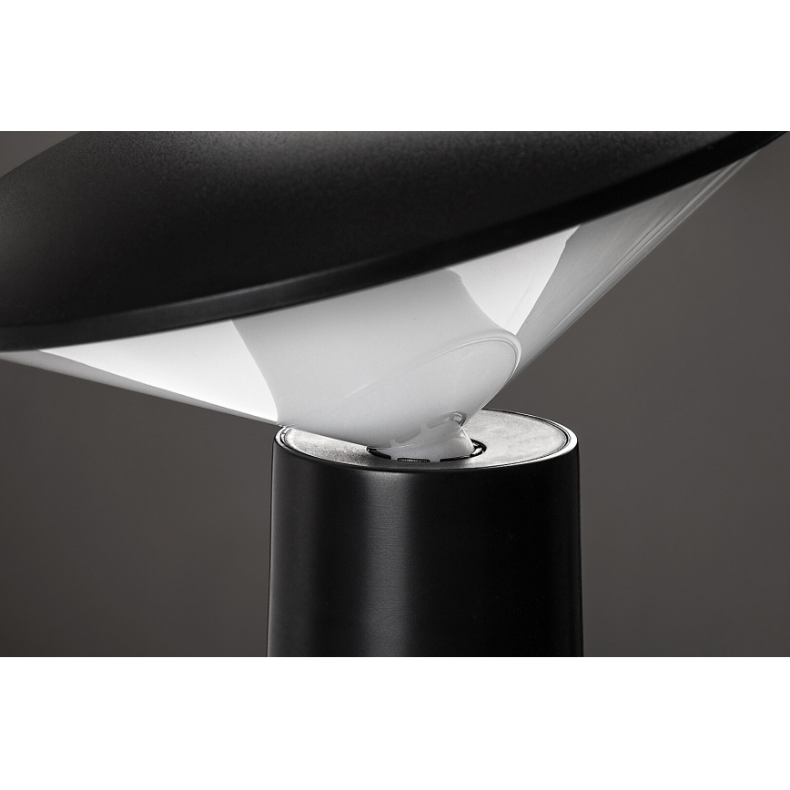 Rabalux - LED Genopladelig bordlampe m. touch-funktion dæmpbar POLPERRO LED/3W/3,7V 1200mAh sort