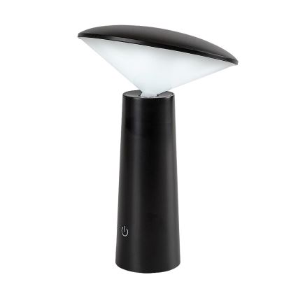 Rabalux - LED Genopladelig bordlampe m. touch-funktion dæmpbar POLPERRO LED/3W/3,7V 1200mAh sort