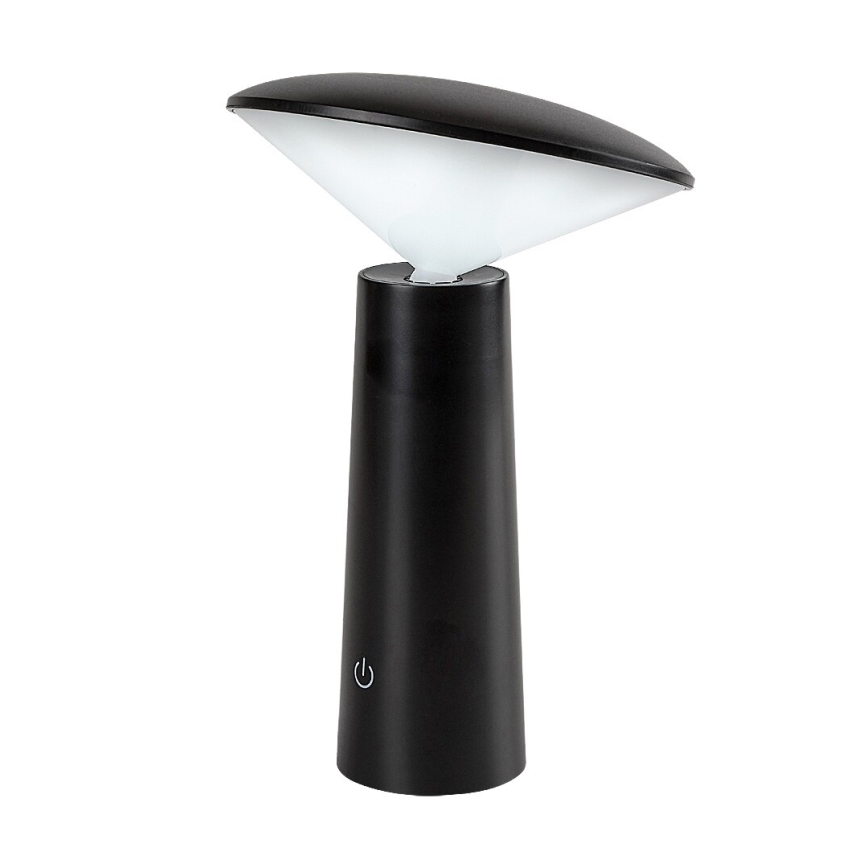 Rabalux - LED Genopladelig bordlampe m. touch-funktion dæmpbar POLPERRO LED/3W/3,7V 1200mAh sort