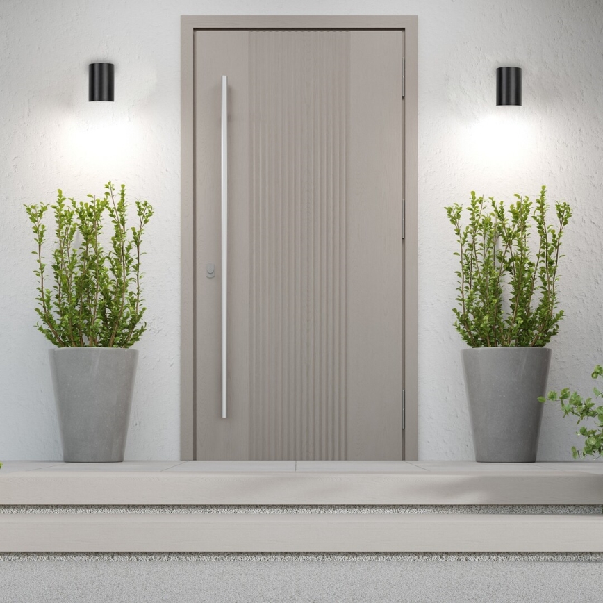 Rabalux - Udendørs LED væglampe LED/9W/230V 2700/4000/6500K IP65 sort